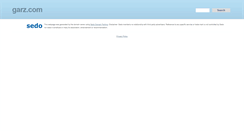Desktop Screenshot of garz.com
