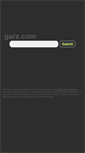 Mobile Screenshot of garz.com